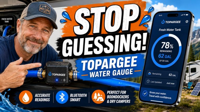 Stop Guessing - Use Topargeee RV Water Gauges