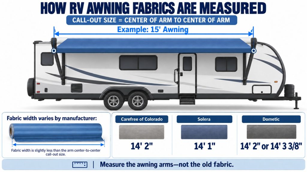How to Measure an RV Awning